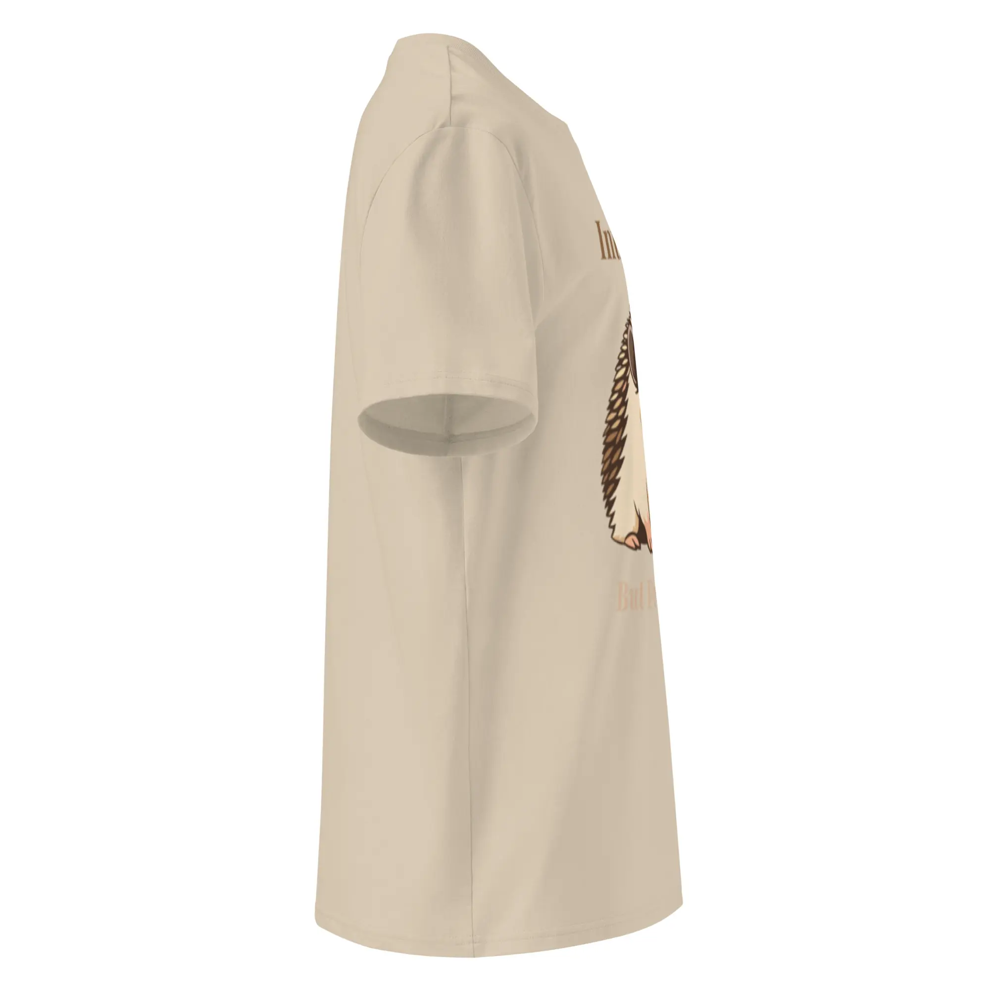 Introvert But Friendly T-shirt in Desert Dust - Image 5
