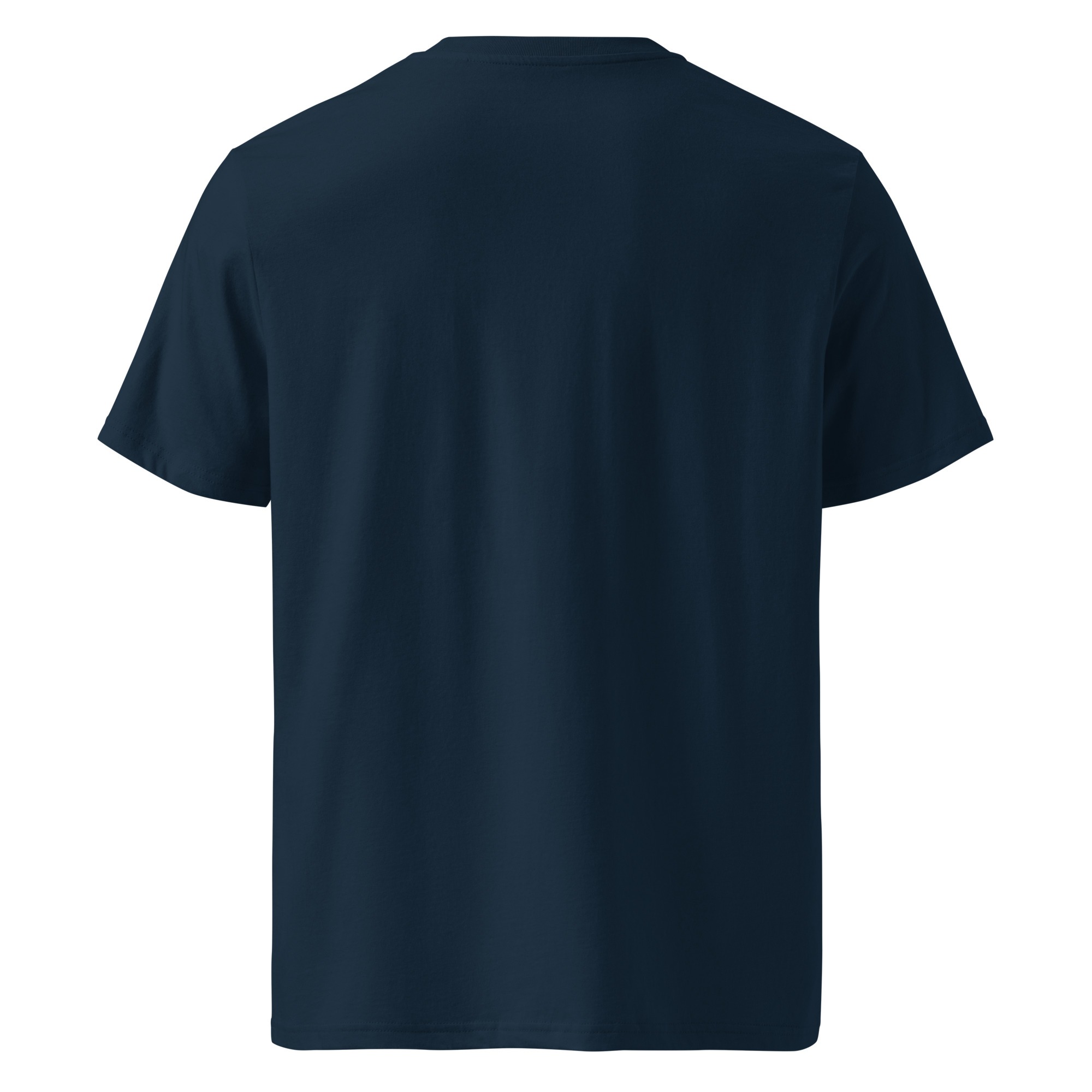 Introvert But Friendly T-shirt in French Navy - Image 3
